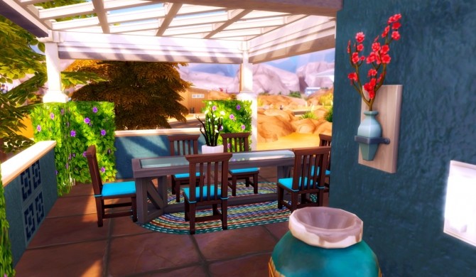 Sims 4 EMERALD AVENUE Mediterranean villa at BERESIMS