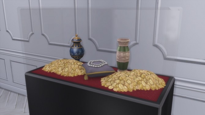 Sims 4 Ancient Coin Pile from TS3 by TheJim07 at Mod The Sims