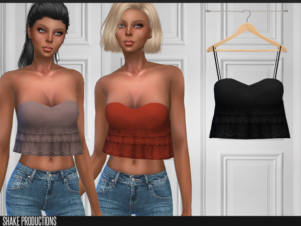 Sims 4 154 Top by ShakeProductions at TSR