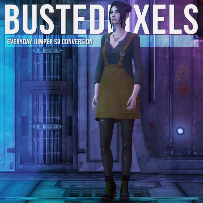 Sims 4 Everyday Jumper S3 Conversion at Busted Pixels
