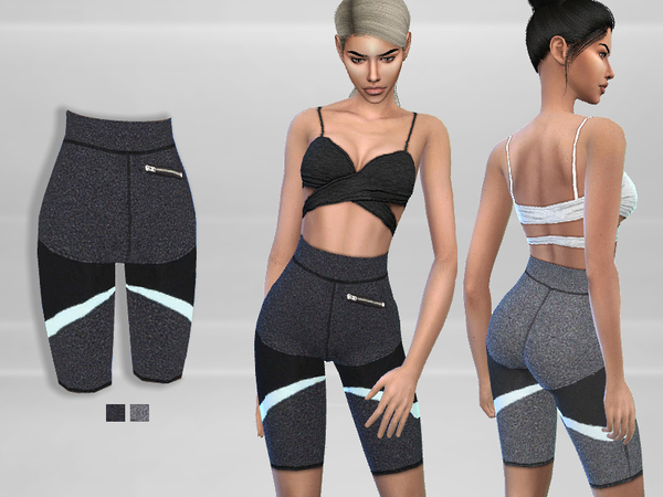 Sims 4 Active Leggings by Puresim at TSR