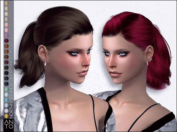 Sims 4 North Hairstyle by Anto at TSR