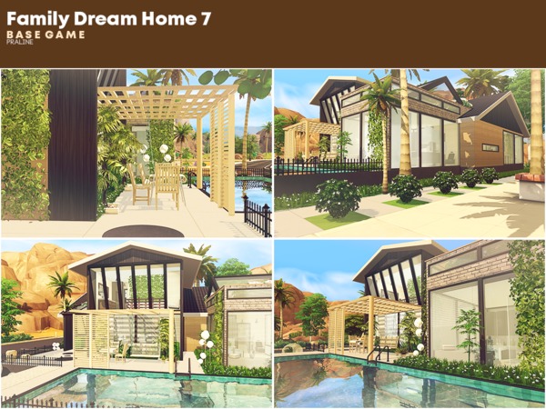 Sims 4 Family Dream Home 7 by Pralinesims at TSR