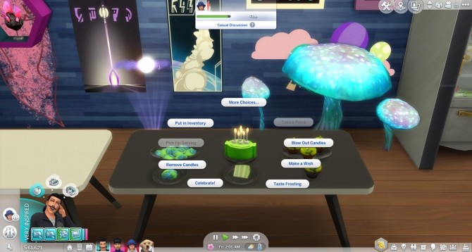 Sims 4 Space Themed Custom food by icemunmun at Mod The Sims