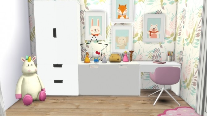 Sims 4 TODDLER ROOM Orlando at MODELSIMS4