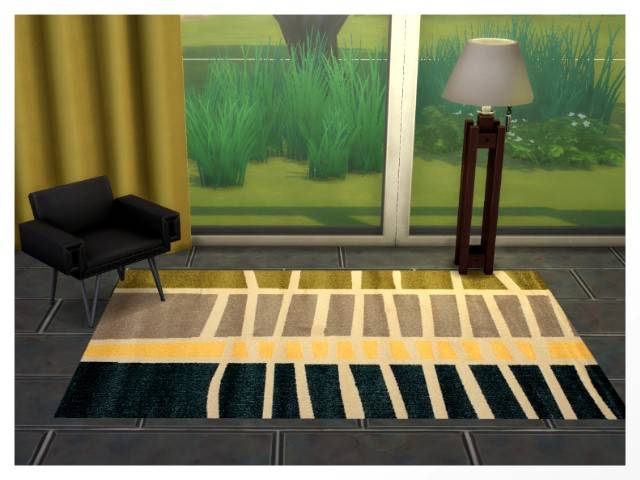 Sims 4 Contemporary Rugs by Oldbox at All 4 Sims