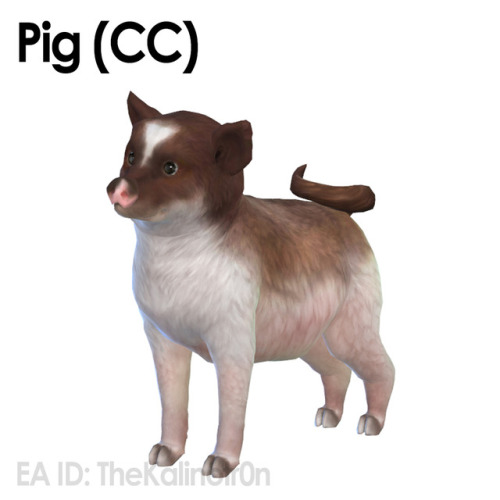 Sims 4 Pig at Kalino