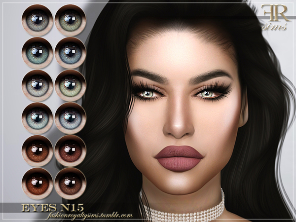 Sims 4 FRS Eyes N15 by FashionRoyaltySims at TSR