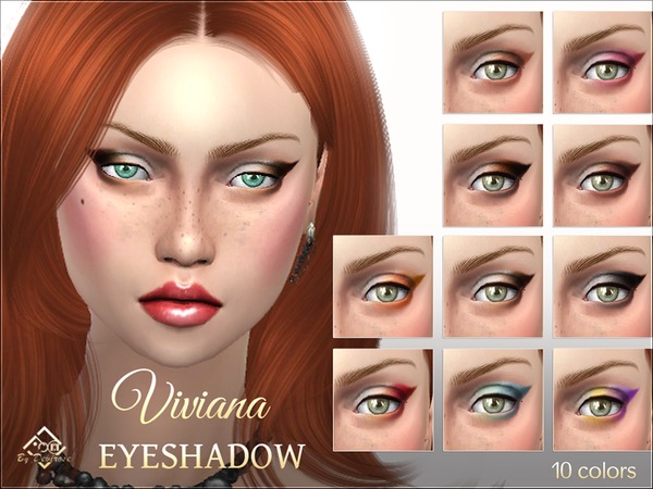 Sims 4 Viviana Eyeshadows by Devirose at TSR