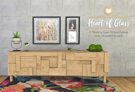 Heart of Glass Floating Picture Frames at Kitkat’s Simporium