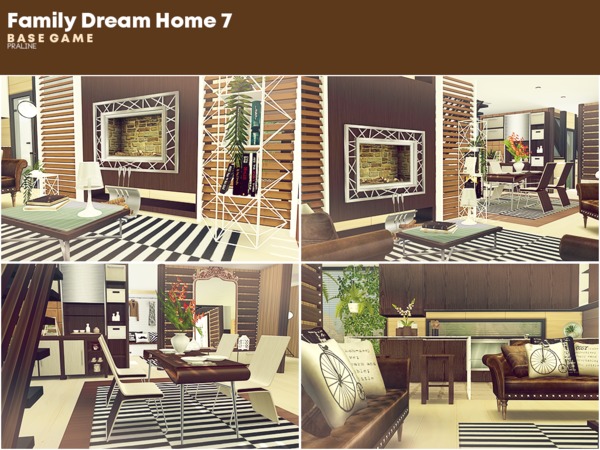 Sims 4 Family Dream Home 7 by Pralinesims at TSR