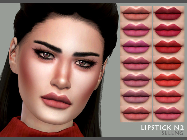 Sims 4 Lipstick N2 by Seleng at TSR