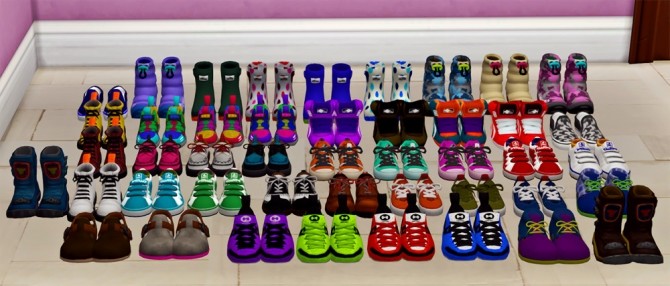 Sims 4 Deco Shoes Clutter at Josie Simblr