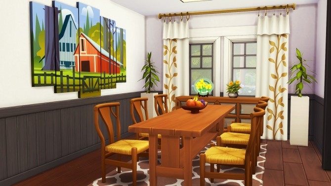 Sims 4 Applewood Farmhouse at Aveline Sims