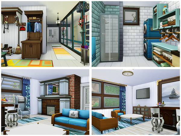 Sims 4 Hot summer Day house by Danuta720 at TSR