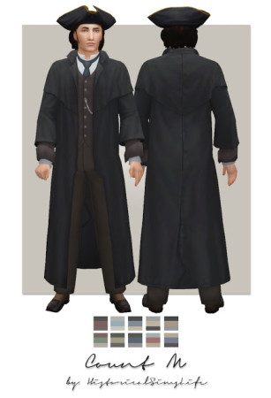 Count M outfit conversion at Historical Sims Life