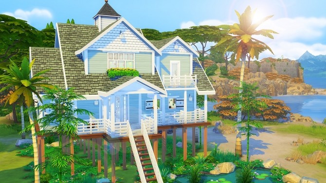 the sims 4 beach house download