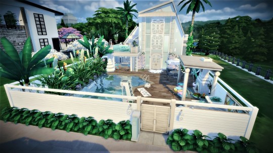 Sims 4 Moon Water house at Agathea k
