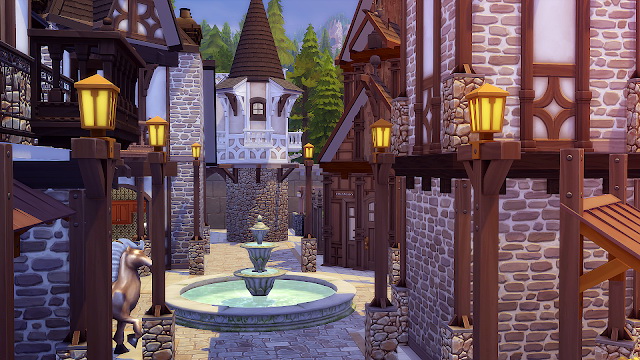 Sims 4 Fantasy Medieval Castle at Akai Sims – kaibellvert
