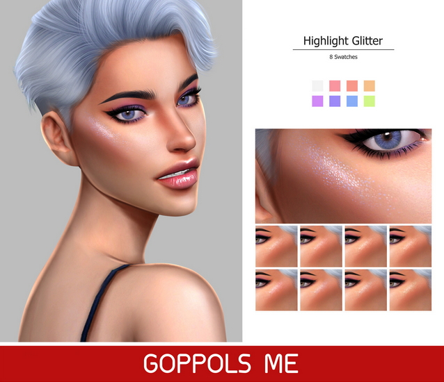Sims 4 GPME Highlight Glitter at GOPPOLS Me