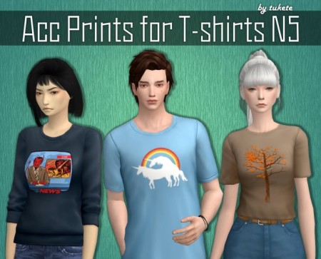 Acc Prints for T-shirts Part 5 at Tukete