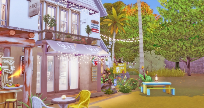 Seafood Bar at Ruby’s Home Design » Sims 4 Updates