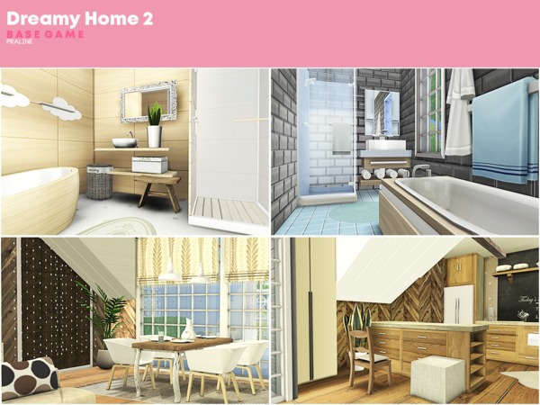 Sims 4 Dreamy Home 2 by Pralinesims at TSR
