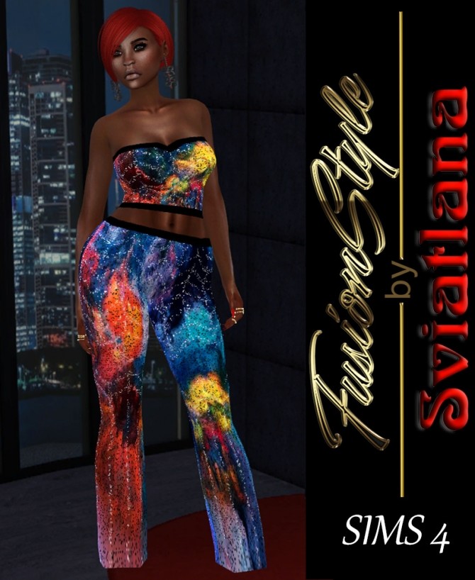 Sims 4 New outfit at FusionStyle by Sviatlana