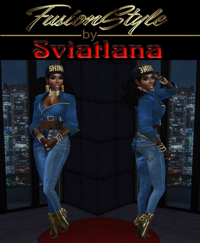 Sims 4 Classic Jeans at FusionStyle by Sviatlana