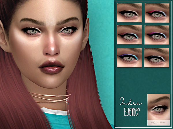Sims 4 IMF India Eyeliner N.20 by IzzieMcFire at TSR