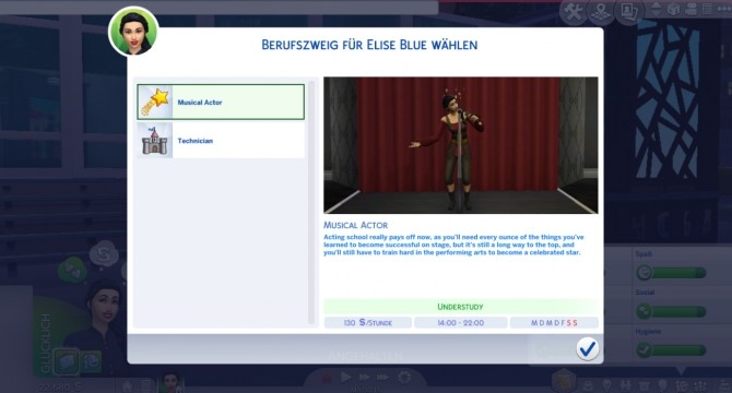 Sims 4 Musical Theatre Career by Marduc Plays at Mod The Sims