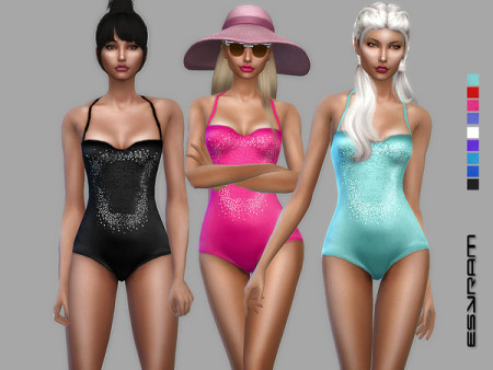 Swimsuit with Medusa application by EsyraM at TSR