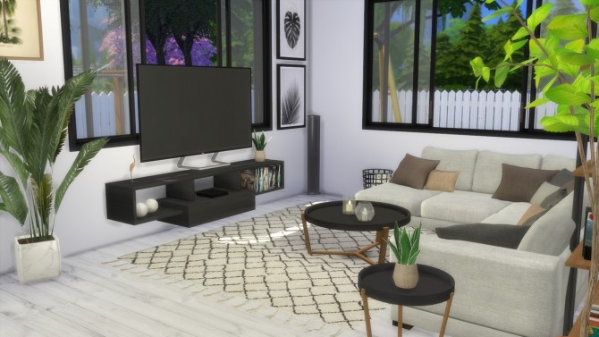 Sims 4 Orlando livingroom at MODELSIMS4