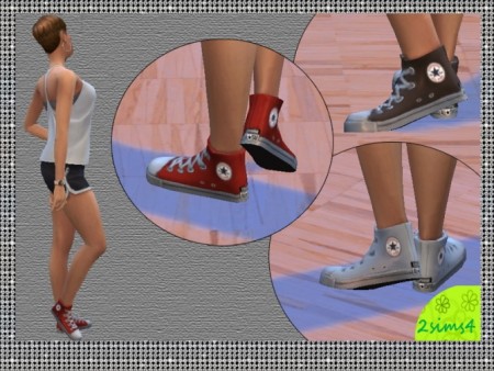 3 high tops by lurania at Mod The Sims