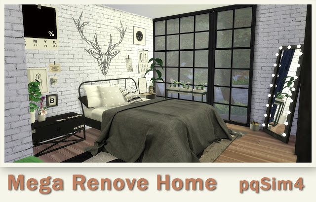 Sims 4 Mega Renove Home at pqSims4