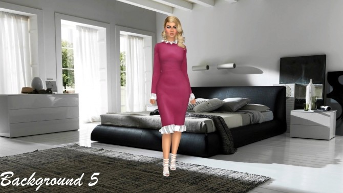 Sims 4 CAS Backgrounds My Bedrooms Part 2 at Annett’s Sims 4 Welt