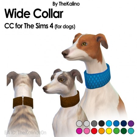 Wide Collar for dogs at Kalino