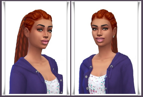 Sims 4 Pull Back PonyTail at Birksches Sims Blog