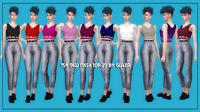 Sims 4 Top 29 at All by Glaza