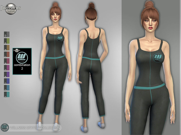 Sims 4 Wellness Dry feet combination 2 by jomsims at TSR