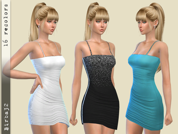 Sims 4 Proposal dress by Birba32 at TSR