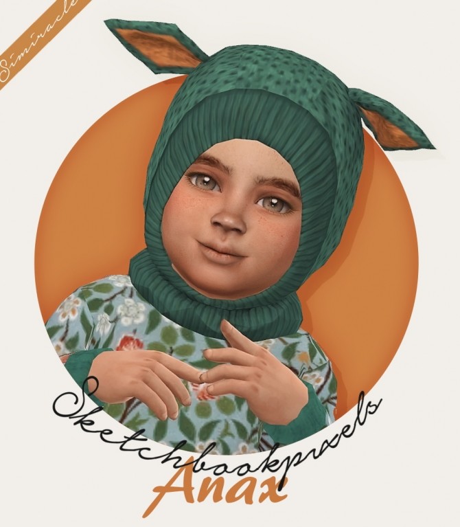 Sims 4 Sketchbookpixels Anax hat for toddlers 3T4 at Simiracle