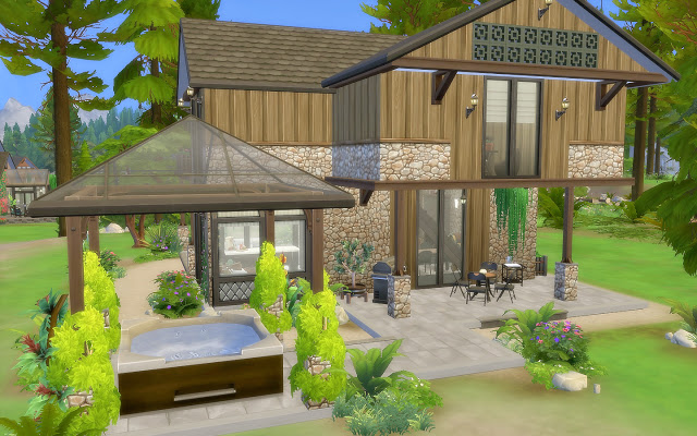 Sims 4 House 61 Granite Falls at Via Sims