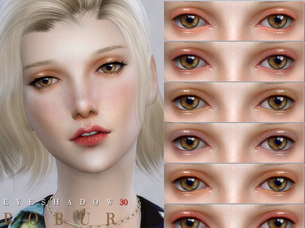 Sims 4 Eyeshadow 30 by Bobur3 at TSR