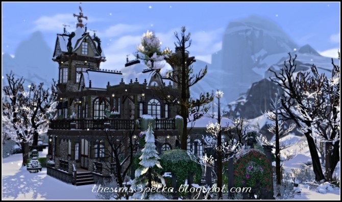 Sims 4 Shadow of Tomorrow house at Petka Falcora
