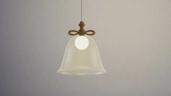 Sims 4 BELL LAMP at Meinkatz Creations