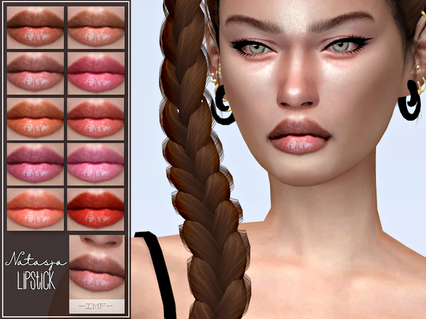 Sims 4 IMF Natasja Lipstick N.105 by IzzieMcFire at TSR