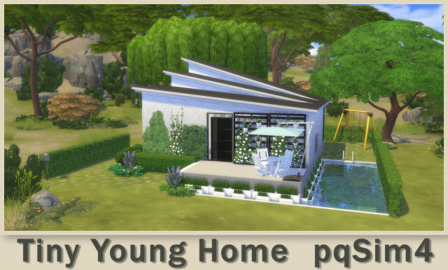 Sims 4 Tiny Young Home at pqSims4