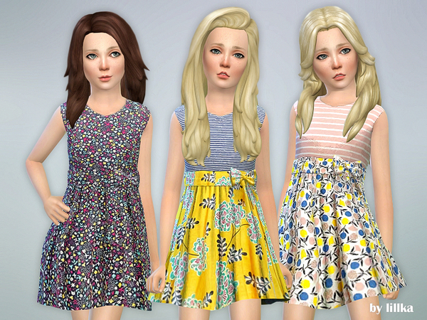 Sims 4 Designer Dresses Collection P112 by lillka at TSR