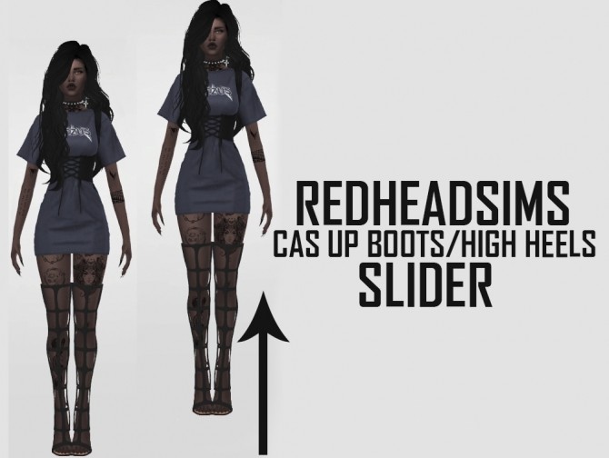 Sims 4 JURASSICA SHOES PACK TS3 TO TS4 + SLIDER by Thiago Mitchell at REDHEADSIMS